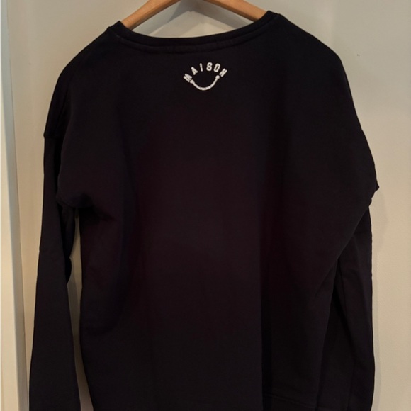 Maison Scotch Free Diver embroidered sweatshirt size small - Picture 6 of 6